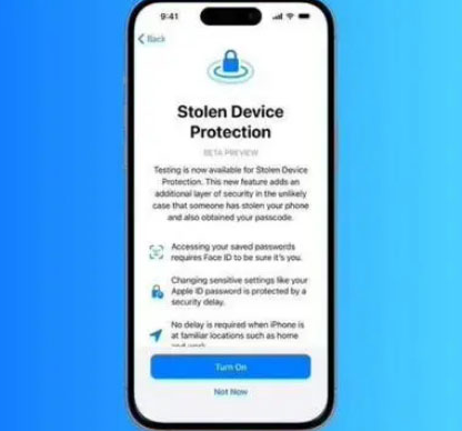 绿春苹果授权维修店分享被盗设备保护功能开启方法 